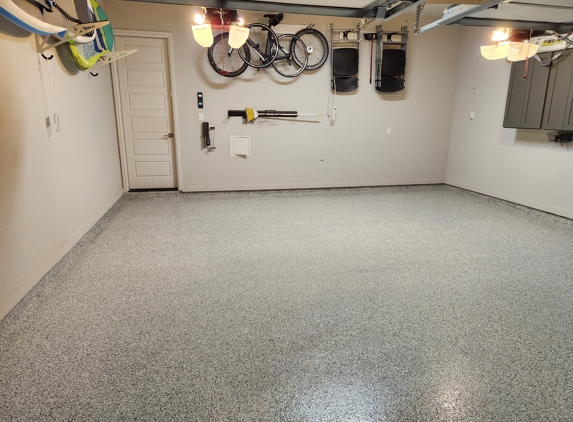 MyGarageFloors.com - Dallas, TX. Polyaspartic garage floors