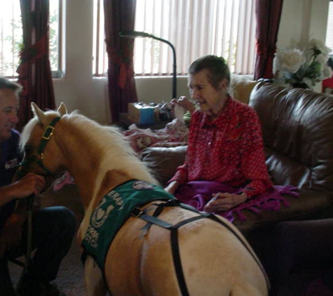 Cherry's Assisted Living Home - Tucson, AZ. Our resident with pony