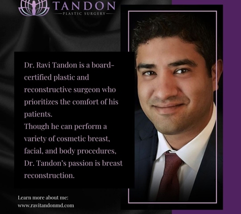 Tandon Plastic Surgery: Dr. Ravi Tandon - Metairie, LA