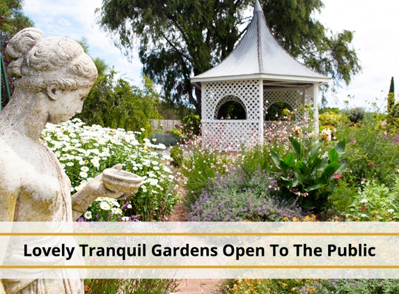 West Coast Funerals - Coomunga, SA. Lovely Tranquil Gardens Open To The Public