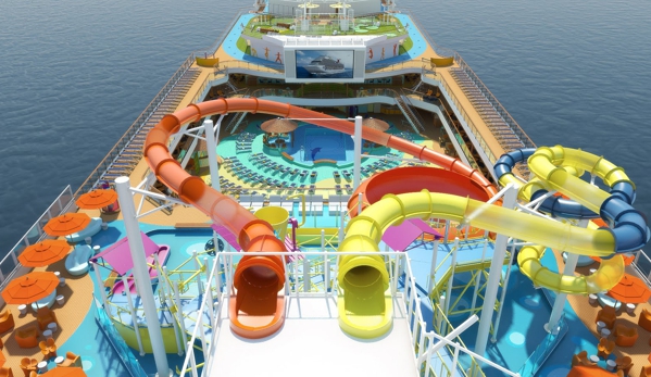 Cruise Planners Coast Cruises and More - Biloxi, MS. Carnival Magic Pool Area