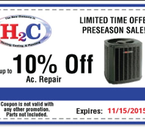 H2C Heating, Cooling, & Plumbing - South Saint Paul, MN