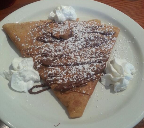 La Creperia Cafe Inc - Tampa, FL. peanut butter and nutella crepe