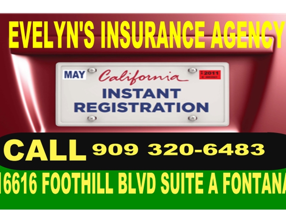 EVELYN'S INSURANCE AGENCY - Fontana, CA