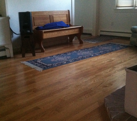 Heritage Hardwood Flooring - Marshfield, MA. Select white oak flooring installed,sanded and finished