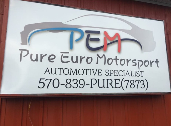 Pure Euro Motorsport - Mount Pocono, PA