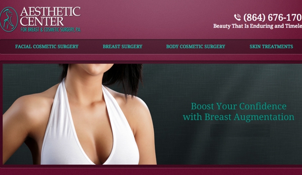 Aesthetic Center for Breast and Cosmetic Surgery, PA - Greenville, SC