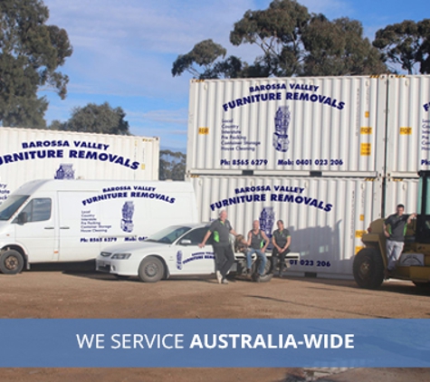 Barossa Valley Furniture Removals & Storage - Nuriootpa, SA. We Service Australia-Wide
