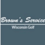 Brown's Service Wisconsin Golf