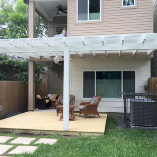 N and V Patio, Construction & Remodeling, LLC - Houston, TX. nandvllc.com Pergola on Deck