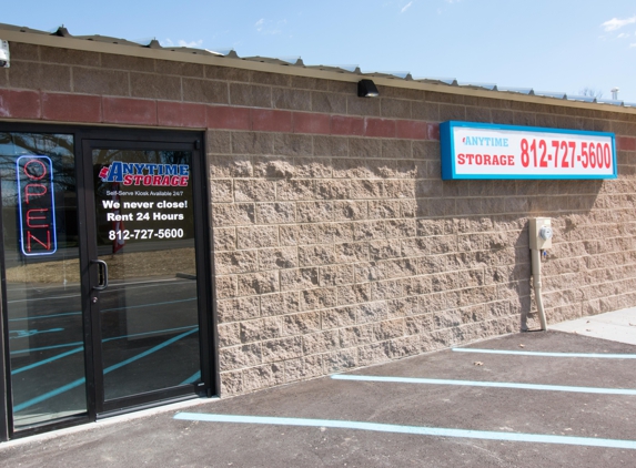 Anytime Storage - Clarksville, IN. Entrance to our kiosk to rent a storage unit clarksville, In