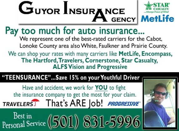 Guyor Insurance Agency - Sherwood, AR