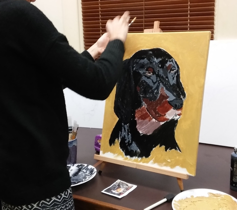 Doggin Art Tees, a TRAVELING Sip And Sketch, LLC - Sanford, NC