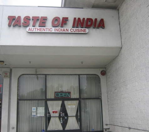 Taste of India - Woodland Hills, CA. Store front