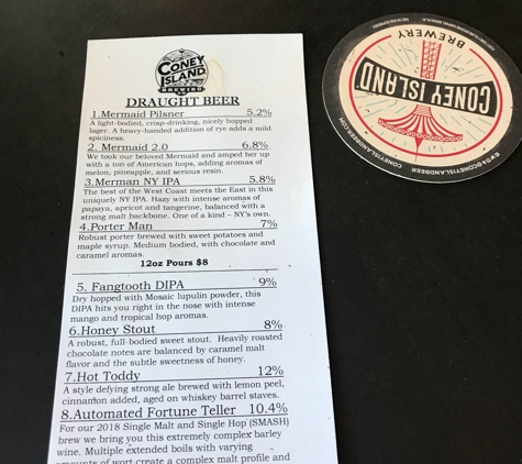 Coney Island Brewing Company - Brooklyn, NY