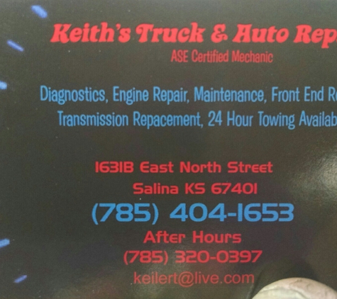 Keith's Truck & Auto - Salina, KS