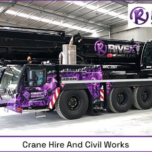 Rivex Crane Hire & Civil - Swan Reach, VIC. Crane Hire And Civil Works