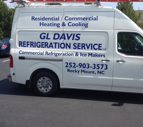 G L Davis Refrigeration Service - Rocky Mount, NC