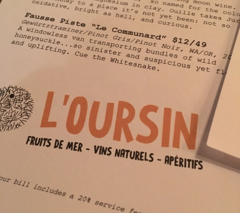 L'Oursin - Seattle, WA