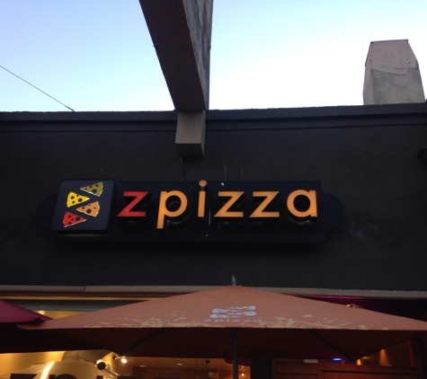 zpizza - Los Angeles, CA. Restaurant sign