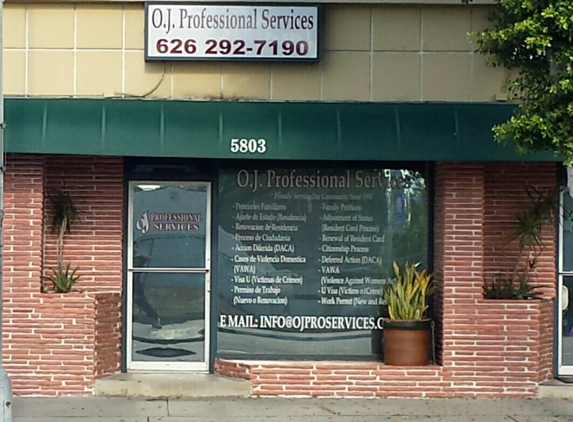 Orozco Jimenez Professional Service - Temple City, CA. Outside