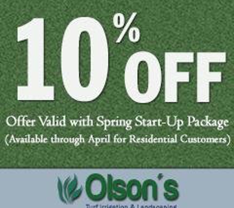 Olson's Turf Irrigation & Landscaping - Swampscott, MA