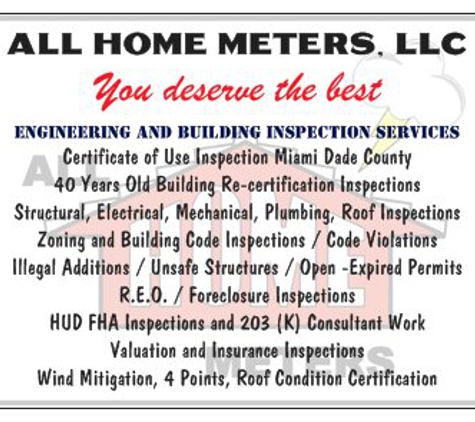 All Home Meters LLC - Miami, FL