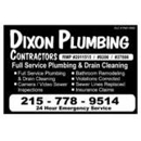 Dixon Plumbing Contractors & Co - Plumbing-Drain & Sewer Cleaning