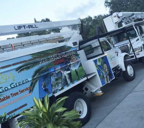 Go Green Affordable Tree Service - Hollywood, FL. Boom Services 