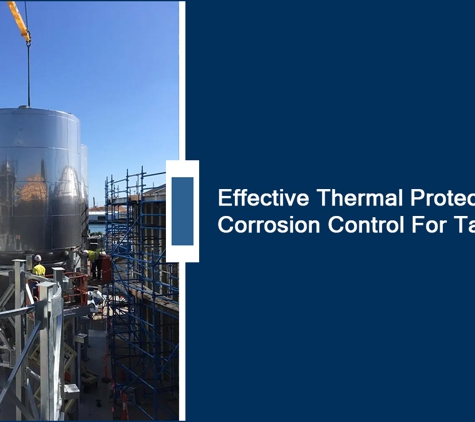 USI Pty Ltd - Industrial Insulation & Sheetmetal Specialists - Corio, VIC. Effective Thermal Protection And Corrosion Control For Tanks