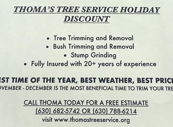 Thoma's Tree Service - Wheaton, IL