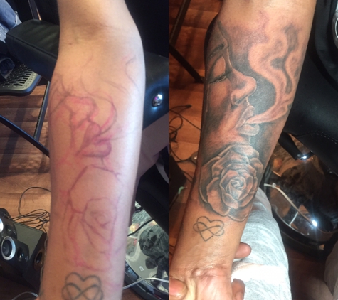 Almasi Ink - Atlanta, GA. Tattedbytwobraids