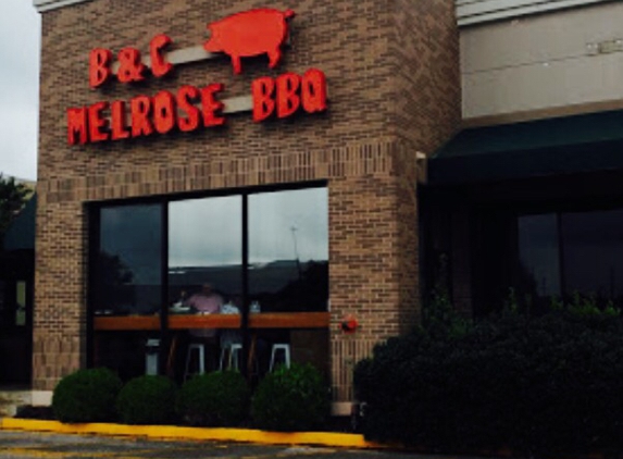 B & C Melrose BBQ - Nashville, TN. B and C BBQ in the Kroger Shopping center off Franklin Pike.