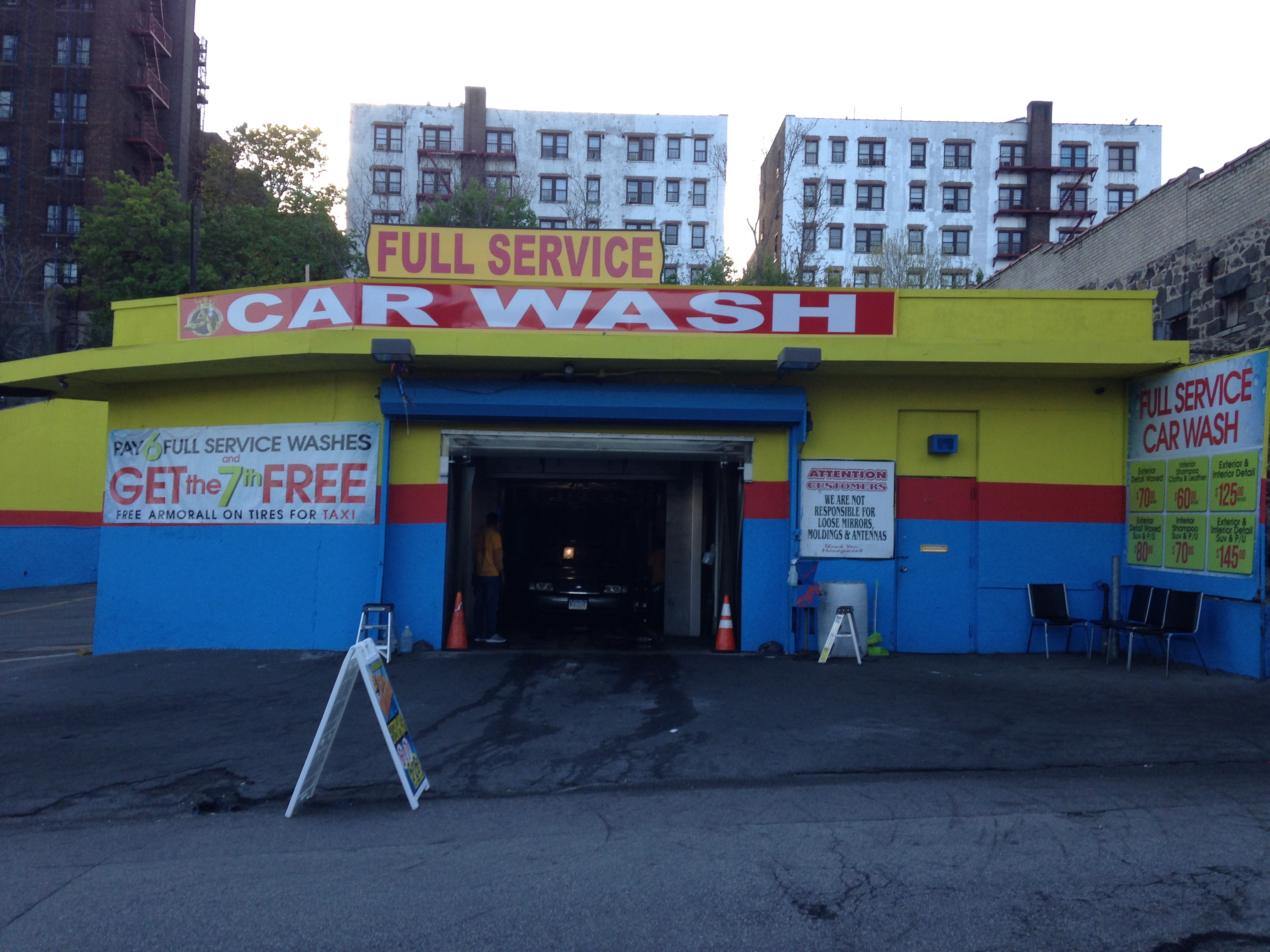 A & V Car Wash - Yonkers, NY 10701