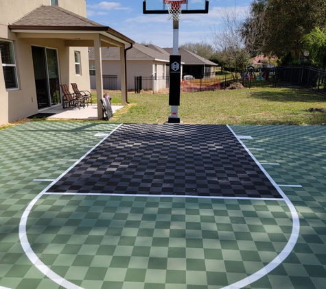 Professional Assembly Service - Orlando, FL. Dominator Hoops Basketball Goal Installation use promo code PAS100 and PAS50