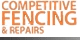Competitive Fencing & Repairs Logo