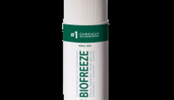 American Medical and Equipment Supply - San Jose, CA. Biofreeze - menthol based pain relief