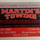 Martin's Towing & Used Auto Parts