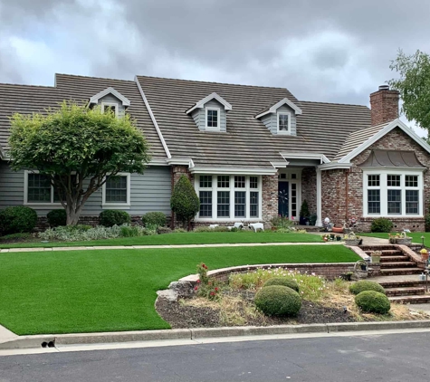 Blades of Glory, Synthetic Lawns & Putting Greens - Walnut Creek, CA. Front yard improvement with artificial lawn