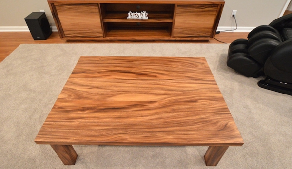 Satoshi Yamauchi Woodworks - Honolulu, HI. Monkeypod coffee table