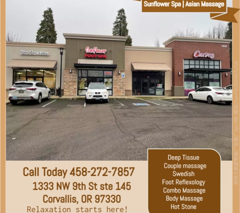 Sunflower Spa | Asian Massage - Corvallis, OR