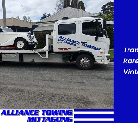 Alliance Towing Mittagong - Mittagong, NSW. Transporting Rare And Vintage Cars