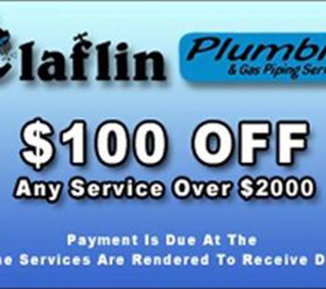 Claflin Plumbing & Gas Piping Service - Hampton, VA
