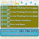 MANVEL TX PLUMBING - Water Heaters