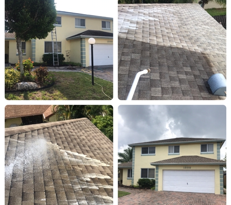 AR&D Inc. Pressure Cleaning - Southwest Ranches, FL. Shingle Roof Cleaning, (Soft Washing)