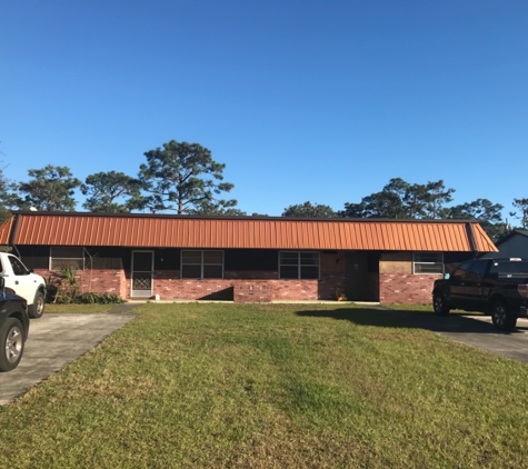 AM Best Roofing Inc - Florida City, FL. Residential Duplex Metal