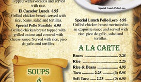 El Cazador - Fayetteville, NC