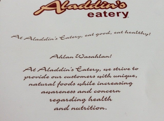 Aladdin's Eatery - Independence, OH