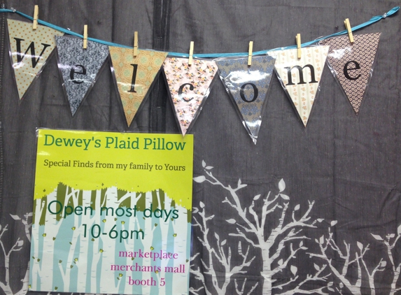 Dewey's Plaid Pillow - Winston Salem, NC