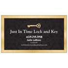 Just In Time Lock and Key